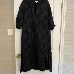 Chic Black Caftan
